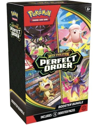 Pokemon TCG Booster Bundle : Mega Evolution - Perfect Order