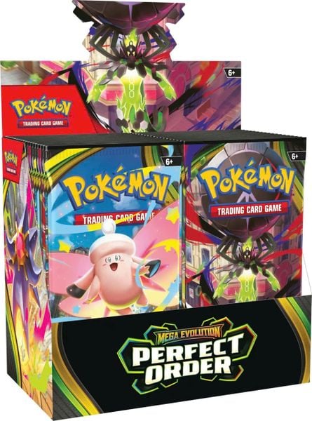 Pokemon TCG Booster Box : Mega Evolution - Perfect Order