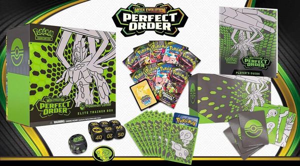 Pokemon TCG Elite Trainer Box : Mega Evolution Perfect Order