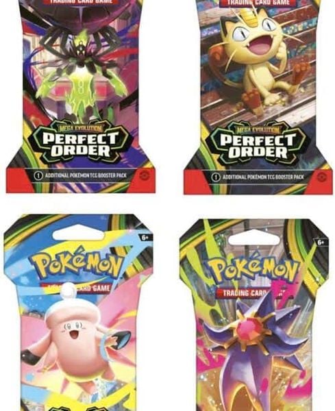 Pokemon TCG Sleeved Booster : Mega Evolution - Perfect Order