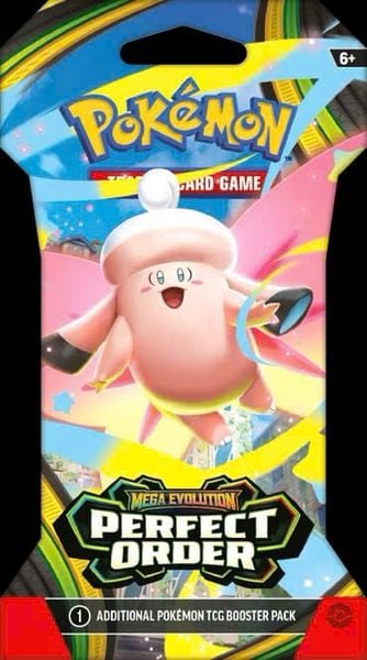 Pokemon TCG Sleeved Booster : Mega Evolution - Perfect Order