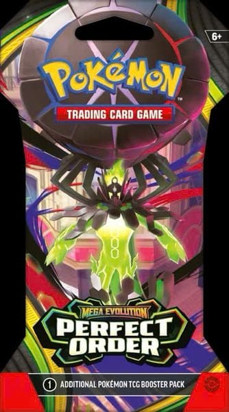 Pokemon TCG Sleeved Booster : Mega Evolution - Perfect Order