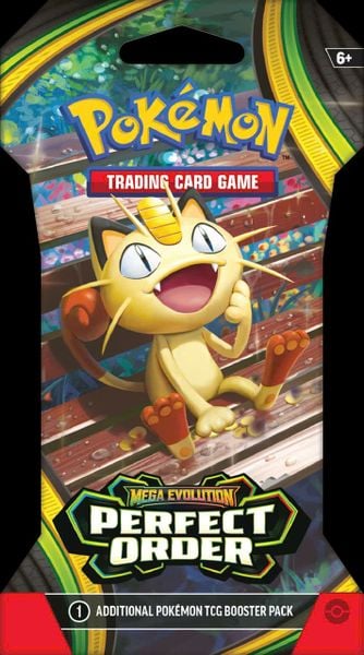 Pokemon TCG Sleeved Booster : Mega Evolution - Perfect Order