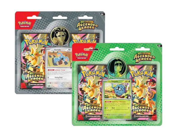 Pokemon TCG : Mega Evolution 3 Ascended Heroes 2 Tech Sticker Collection