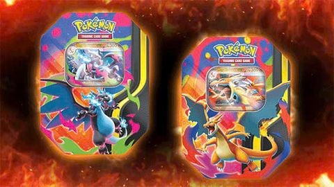 Pokemon TCG : Mega Evolution Charizard ex Mini Tin