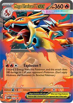 Pokemon TCG : Mega Evolution Charizard ex Mini Tin
