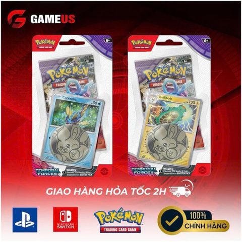 Pokemon TCG Blister Temporal Forces Checklane Blister