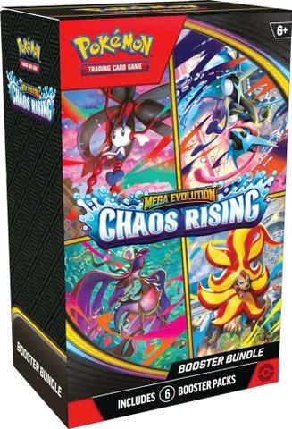 Pokemon TCG Booster Bundle : Mega Evolution Chaos Rising