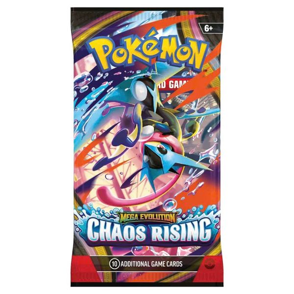 Pokemon TCG Booster Bundle : Mega Evolution Chaos Rising