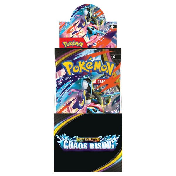 Pokemon TCG Half Booster Box : Mega Evolution Chaos Rising