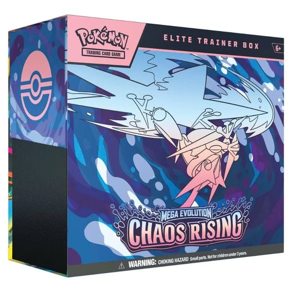 Pokemon TCG Elite Trainer Box : Mega Evolution Chaos Rising