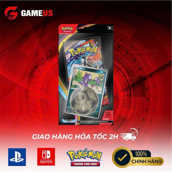 Pokemon TCG Checklane Blister : Mega Evolution Chaos Rising