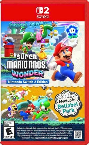 Game Nintendo Switch 2 Super Mario Bros Wonder 2 Edition + Meetup in Bellabel Park