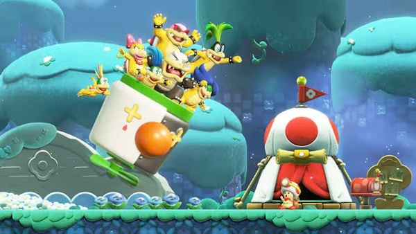 Game Nintendo Switch 2 Super Mario Bros Wonder 2 Edition + Meetup in Bellabel Park