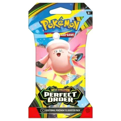 Pokemon TCG Sleeved Booster Pack : Mega Evolution - Perfect Order