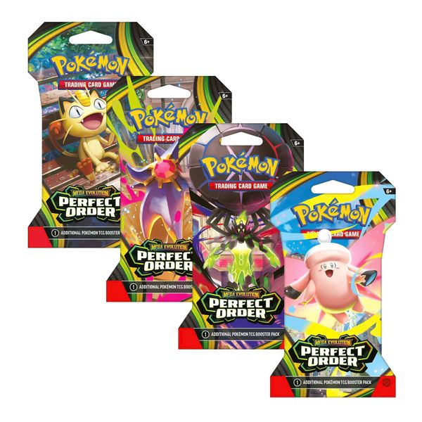 Pokemon TCG Sleeved Booster Pack : Mega Evolution - Perfect Order