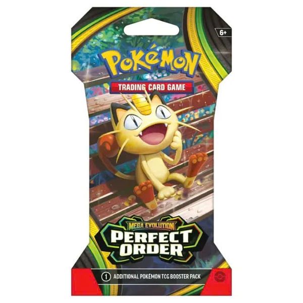 Pokemon TCG Sleeved Booster Pack : Mega Evolution - Perfect Order