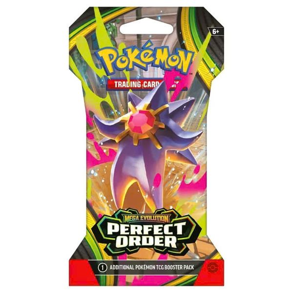 Pokemon TCG Sleeved Booster Pack : Mega Evolution - Perfect Order