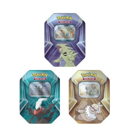Pokemon TCG : Triple Whammy Tins (Sloking, Tyranitar, Darkrai) Mini Tin