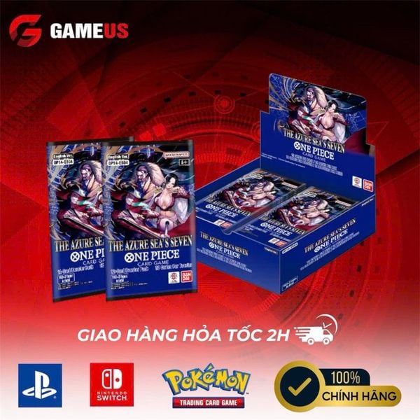 Thẻ bài TCG One Piece The Seven Heroes Of The Blue Sea Booster Pack OP14 Version Eng