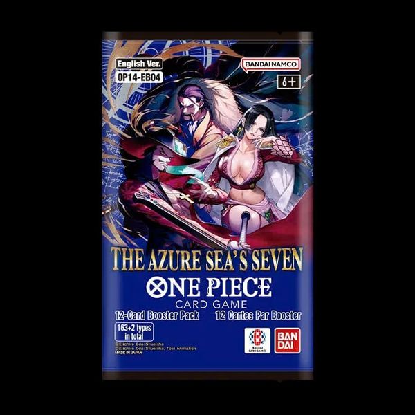 Thẻ bài TCG One Piece The Seven Heroes Of The Blue Sea Booster Pack OP14 Version Eng