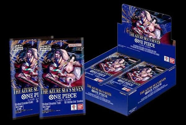 Thẻ bài TCG One Piece The Seven Heroes Of The Blue Sea Booster Pack OP14 Version Eng