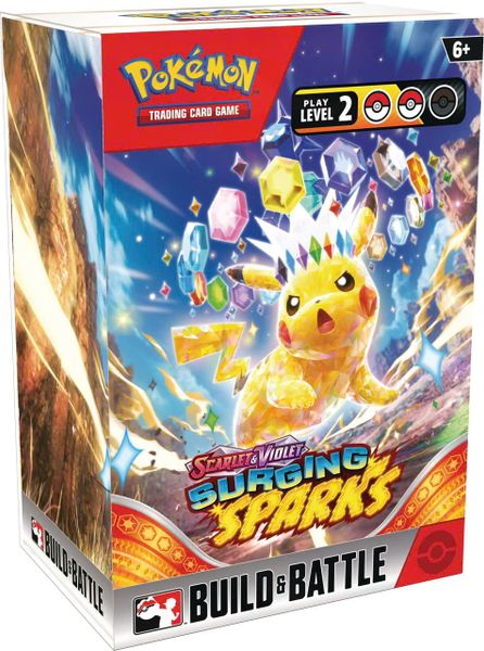 Pokemon TCG : Surging Sparks Build & Battle Box