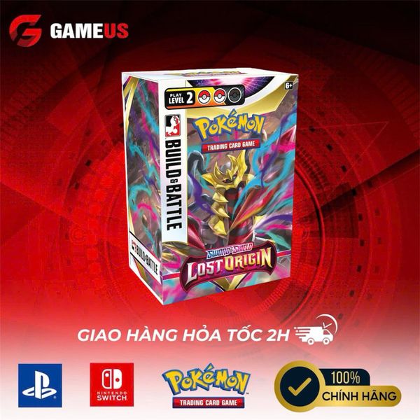 Pokemon TCG : Sword and Shield Lost Origin Build & Battle Box