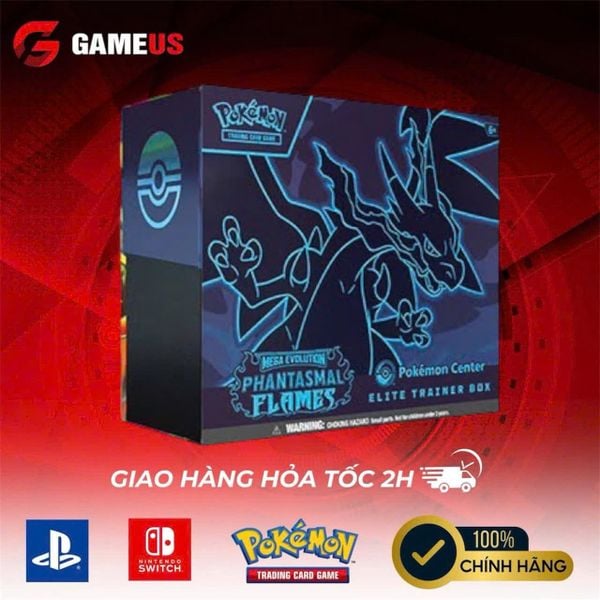 Pokemon TCG Center : Elite Trainer Box Mega Evolution Phantasmal Flames