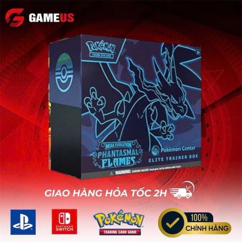 Pokemon TCG Center : Elite Trainer Box Mega Evolution Phantasmal Flames