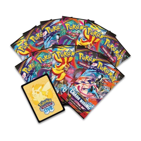 Pokemon TCG Center Elite Trainer Box : Mega Evolution Chaos Rising