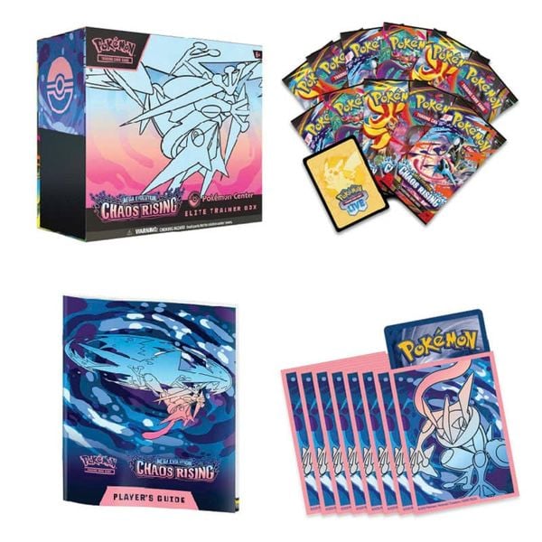 Pokemon TCG Center Elite Trainer Box : Mega Evolution Chaos Rising