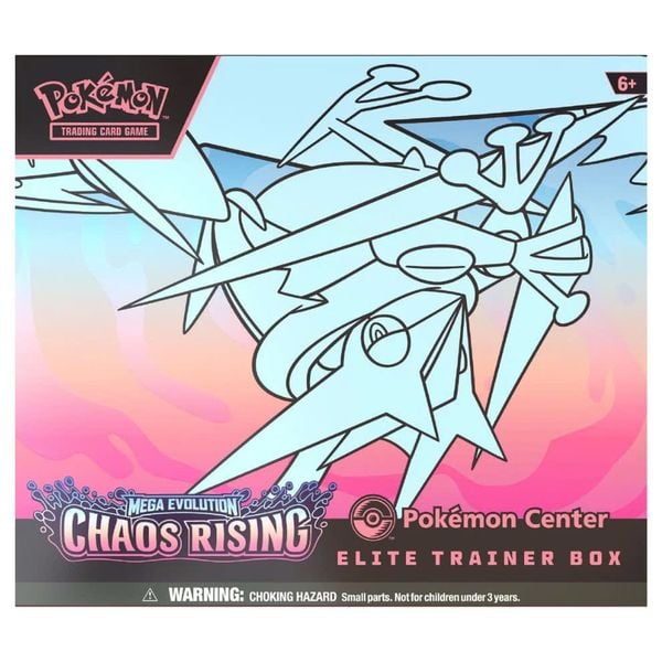 Pokemon TCG Center Elite Trainer Box : Mega Evolution Chaos Rising
