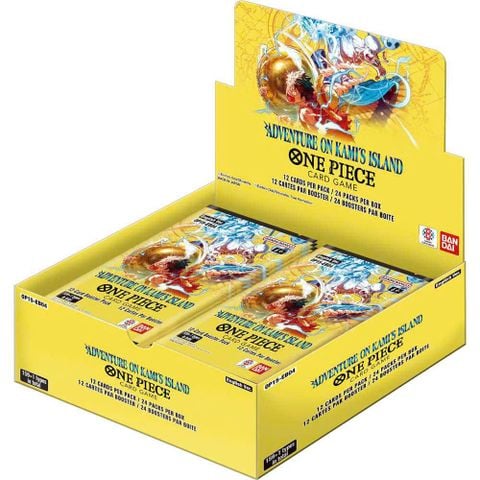 Thẻ bài TCG One Piece :  Adventure On Kami's Island  Booster Box OP 15 - EB04 (English)