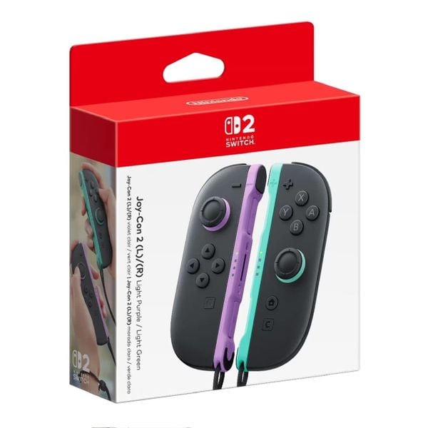 Joy-Con 2 Controller – Light Purple (L)/Light Green (R)  For Nintendo Switch 2
