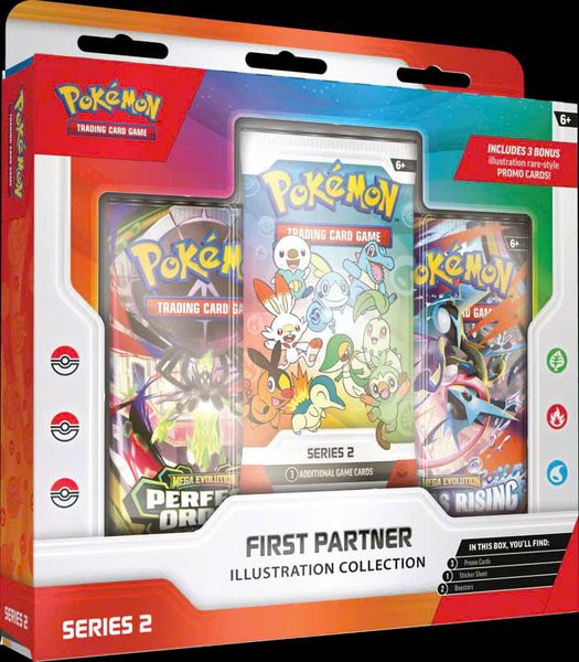 Pokemon TCG First Partner Illustration Collection  (Series 2) - First Partner Collection 2026