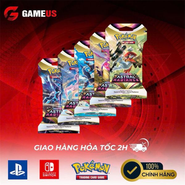 Pokemon TCG Sleeved Booster Pack : Astral Radiance