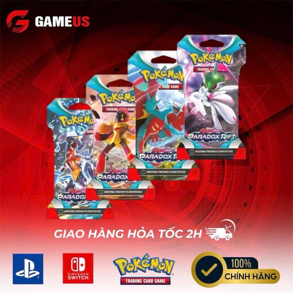 Pokemon TCG Sleeved Booster Pack : Scarlet & Violet Paradox Rift