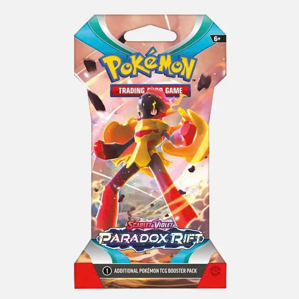 Pokemon TCG Sleeved Booster Pack : Scarlet & Violet Paradox Rift