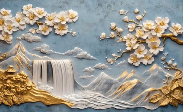 TRANH TREO PHÒNG KHÁCH - TRANH TRANG TRÍ - TRANH TREO TƯỜNG PHONG CẢNH THIÊN NHIÊN - KIỂU TRANH NGANG | MÃ T3D-1050958176