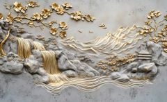 TRANH TREO PHÒNG KHÁCH - TRANH TRANG TRÍ - TRANH TREO TƯỜNG PHONG CẢNH THIÊN NHIÊN - KIỂU TRANH NGANG | MÃ T3D-1050958112