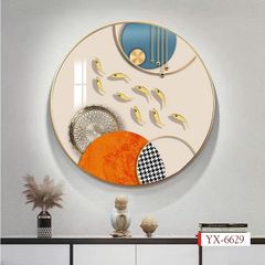 1244 - TRANH TREO TƯỜNG PHÒNG KHÁCH - TRANH TRANG TRÍ - TRANH TREO TƯỜNG CÁ HIỆN ĐẠI - KIỂU TRANH TRÒN| MÃ YX-6629