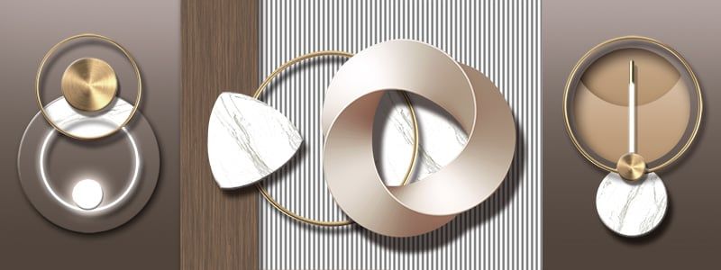 1068 - TRANH TREO PHÒNG KHÁCH SOFA - TRANH TRANG TRÍ - TRANH TREO TƯỜNG HIỆN ĐẠI TRỪU TƯỢNG - KIỂU TRANH GHÉP BỘ 3 BỨC | MÃ A1-1297