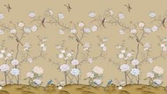 TRANH VẢI DÁN TƯỜNG PHÒNG KHÁCH - TRANH VẢI HOA 3D - TRANH TRANG TRÍ | MÃ AW269