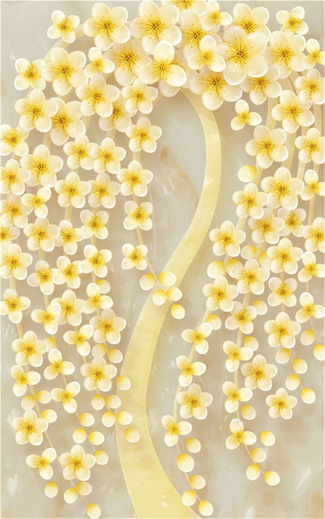 1201 - TRANH TREO HÀNH LANG LỐI ĐI - TRANH TRANG TRÍ - TRANH TREO KIM TIỀN - KIỂU TRANH DỌC | MÃ C-558