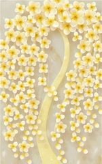 1201 - TRANH TREO HÀNH LANG LỐI ĐI - TRANH TRANG TRÍ - TRANH TREO KIM TIỀN - KIỂU TRANH DỌC | MÃ C-558