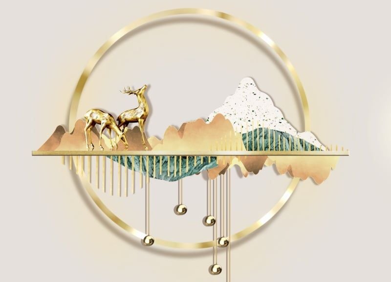 TRANH TREO PHÒNG ĂN, CAFE, NHÀ HÀNG - TRANH TRANG TRÍ - KIỂU TRANH LIỀN KHỔ | MÃ CT-001