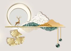 TRANH TREO PHÒNG ĂN, CAFE, NHÀ HÀNG - TRANH TRANG TRÍ - KIỂU TRANH LIỀN KHỔ | MÃ CT-002