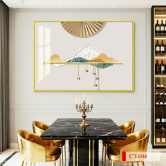 TRANH TREO PHÒNG ĂN, CAFE, NHÀ HÀNG - TRANH TRANG TRÍ - KIỂU TRANH LIỀN KHỔ | MÃ CT-004