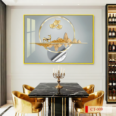 TRANH TREO PHÒNG ĂN, CAFE, NHÀ HÀNG - TRANH TRANG TRÍ - KIỂU TRANH LIỀN KHỔ | MÃ CT-009